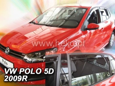 Ανεμοθραύστες Heko για Vw Polo V (2009-2017) 5 πορτο - 4 τμχ εμπρός και πίσω
