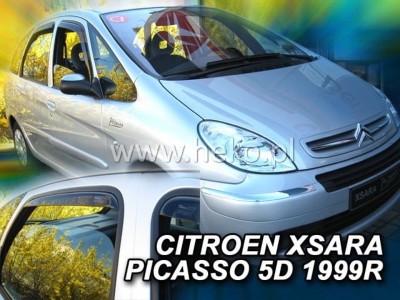 Ανεμοθραύστες Heko για Citroen Xsara Picasso (1999+) 5 πορτο - 4 τμχ. εμπρός και πίσω