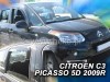 Ανεμοθραύστες Heko για Citroen C3 Picasso (2009+) 5 πορτο - 4 τμχ. εμπρός και πίσω