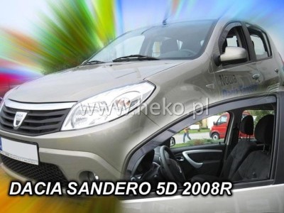 Ανεμοθραύστες Heko για Dacia Sandero / Stepway I (2008-2012) 5 πορτο - 2 τμχ. εμπρός