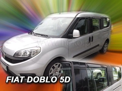 Ανεμοθραύστες Heko για Fiat Doblo II (2010+) 5 πορτο - 4 τμχ. εμπρός και πίσω