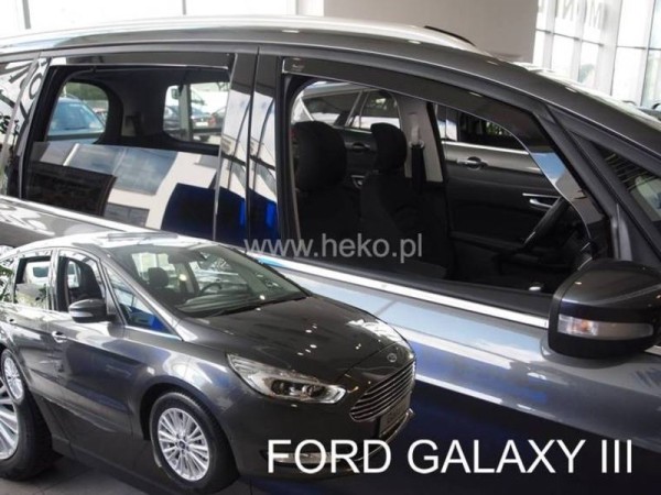 Ανεμοθραύστες Heko για Ford Galaxy III (2015-2023) 5 πορτο - 4 τμχ. εμπρός και πίσω Ανεμοθραύστες Heko για Ford Galaxy III (2015-2023) 5 πορτο - 4 τμχ. εμπρός και πίσω