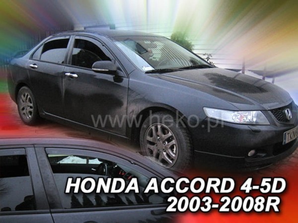 Ανεμοθραύστες Heko για Honda Accord VII (2003-2008) 4/5 πορτο - 2 τμχ. εμπρός