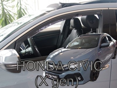 Ανεμοθραύστες Heko για Honda Civic X 4/5 πορτο (2017-2021) - 2 τμχ. εμπρός Ανεμοθραύστες Heko για Honda Civic X 4/5 πορτο (2017-2021) - 2 τμχ. εμπρός