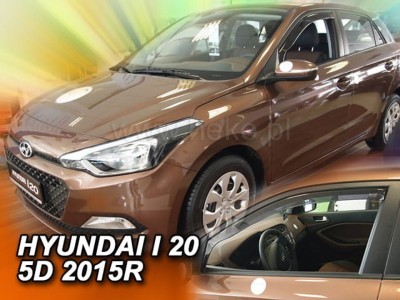Ανεμοθραύστες Heko για Hyundai i20 II (2015-2019) 5 πορτο - 2 τμχ. εμπρός Ανεμοθραύστες Heko για Hyundai i20 II (2015-2019) 5 πορτο - 2 τμχ. εμπρός