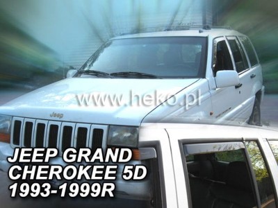 Ανεμοθραύστες Heko για Jeep Grand Cherokee I (1993-1999) 4 τμχ. εμπρός και πίσω