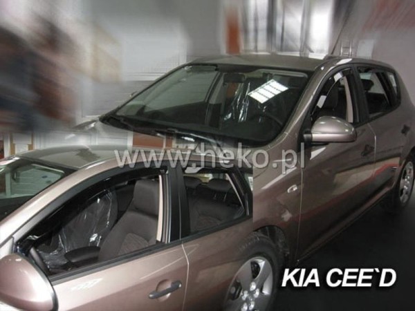 Ανεμοθραύστες Heko για Kia Ceed I (2007-2012) 5 πορτο - 2 τμχ. εμπρός