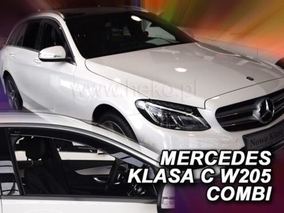 Ανεμοθραύστες Heko για Mercedes C-Class W205 (2015-2021) 4/5 πορτο - 2 τμχ. εμπρός