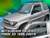 Ανεμοθραύστες Heko για Mitsubishi Pajero Pinin (1998-2007) 3 πορτο - 2 τμχ.