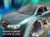 Ανεμοθραύστες Heko για Nissan Almera N16 (2000-2005) hatchback 5 πορτο - 4 τμχ. εμπρός και πίσω - αυτοκόλλητοι
