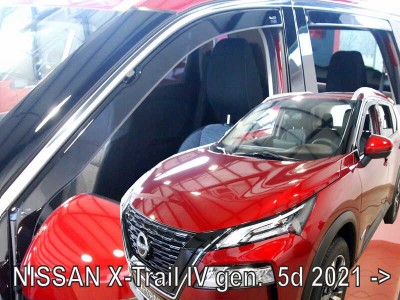 Ανεμοθραύστες Heko για Nissan X-Trail T33 (2021+) - 4 τμχ. εμπρός και πίσω Ανεμοθραύστες Heko για Nissan X-Trail T33 (2021+) - 4 τμχ. εμπρός και πίσω