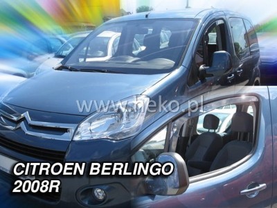 Ανεμοθραύστες Heko για Citroen Berlingo II (2008-2017) / Peugeot Partner II (2008-2017) - 2 τμχ. εμπρός