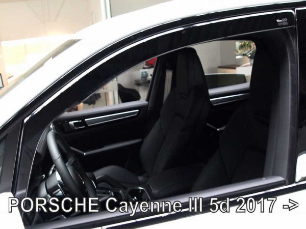 Ανεμοθραύστες Heko για Porsche Cayenne III (2017+) - 2τμχ. εμπρός