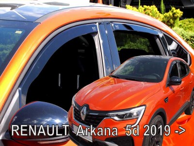 Ανεμοθραύστες Heko για Renault Arkana 5D (2019+) - 4 τμχ. εμπρός και πίσω Ανεμοθραύστες Heko για Renault Arkana 5D (2019+) - 4 τμχ. εμπρός και πίσω