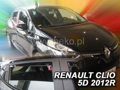 Ανεμοθραύστες Heko για Renault Clio IV hatchback (2012-2019) - 4 τμχ. εμπρός και πίσω Ανεμοθραύστες Heko για Renault Clio IV hatchback (2012-2019) - 4 τμχ. εμπρός και πίσω