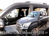 Ανεμοθραύστες Heko για Ssangyong Musso (2018+) sedan - 4τμχ. εμπρός και πίσω