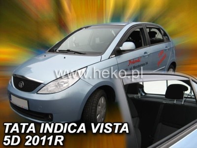 Ανεμοθραύστες Heko για Tata Indica Vista (2008+) 5 πορτο - 4τμχ. εμπρός και πίσω
