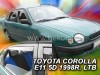 Ανεμοθραύστες Heko για Toyota Corolla VIII liftback (1997-2001) - 4 τμχ εμπρός και πίσω