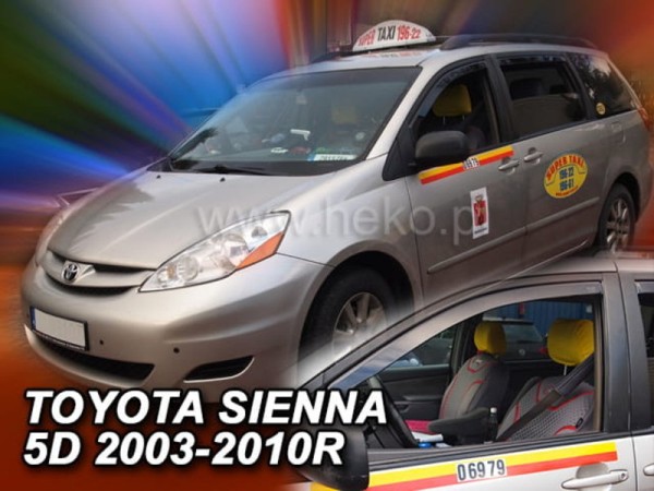 Ανεμοθραύστες Heko για Toyota Sienna II (2003-2010) - 2 τμχ εμπρός