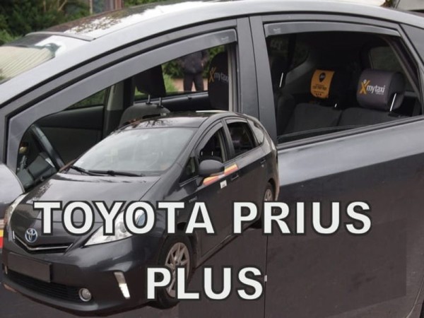 Ανεμοθραύστες Heko για Toyota Prius Plus I (2011+) 5 πορτο - 4 τμχ εμπρός και πίσω