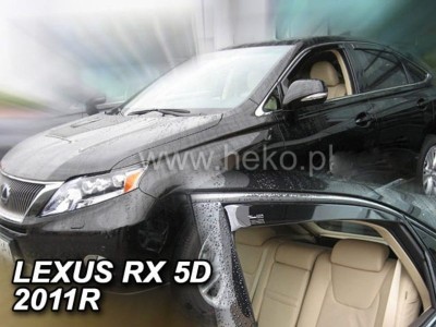 Ανεμοθραύστες Heko για Lexus RX III (2009-2015) 5 πορτο - 4 τμχ. εμπρός και πίσω