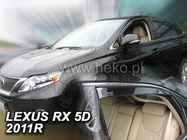 Ανεμοθραύστες Heko για Lexus RX III (2009-2015) 5 πορτο - 4 τμχ. εμπρός και πίσω Ανεμοθραύστες Heko για Lexus RX III (2009-2015) 5 πορτο - 4 τμχ. εμπρός και πίσω