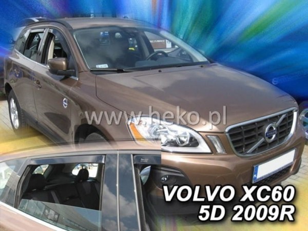 Ανεμοθραύστες Heko για Volvo XC60 I (2008-2017) 5 πορτο - 4 τμχ εμπρός και πίσω Ανεμοθραύστες Heko για Volvo XC60 I (2008-2017) 5 πορτο - 4 τμχ εμπρός και πίσω