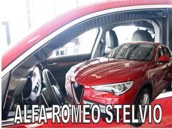 Ανεμοθραύστες Heko για Alfa Romeo Stelvio I (2017+) - 2 τμχ. εμπρός Ανεμοθραύστες Heko για Alfa Romeo Stelvio I (2017+) - 2 τμχ. εμπρός