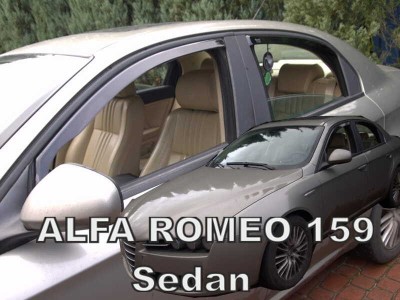 Ανεμοθραύστες Heko για Alfa Romeo 159 sedan (2005-2011) - 4 τμχ. εμπρός και πίσω