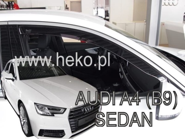 Ανεμοθραύστες Heko για Audi A4 B9 (2016+) 4/5 πορτο - 2 τμχ. εμπρός