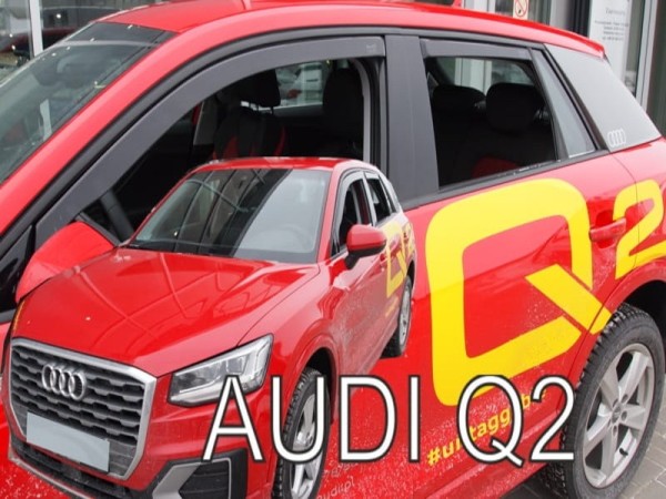 Ανεμοθραύστες Heko για Audi Q2 (2015+) 4 τμχ. εμπρός και πίσω