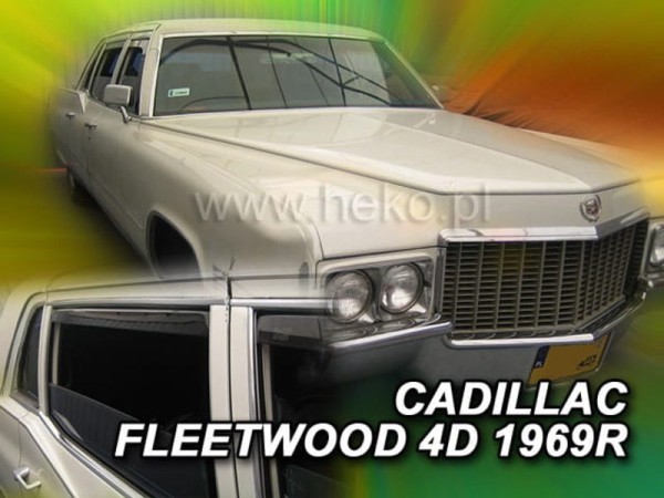 Ανεμοθραύστες Heko για Cadillac Fleetwood (1996-1970) sedan 4 τμχ. εμπρός και πίσω