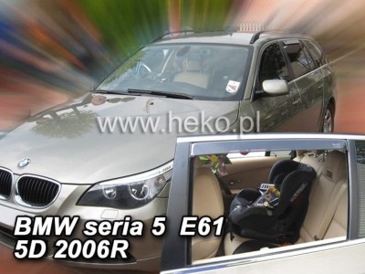 Ανεμοθραύστες Heko για BMW 5 E61 (2004-2010) combi - 4 τμχ. εμπρός και πίσω Ανεμοθραύστες Heko για BMW 5 E61 (2004-2010) combi - 4 τμχ. εμπρός και πίσω