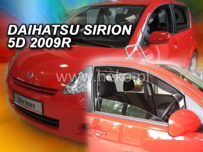 Ανεμοθραύστες Heko για Daihatsu Sirion II (2005-2010)/ Subaru Justy (2007-2011) 5 πορτο - 2 τμχ. εμπρός
