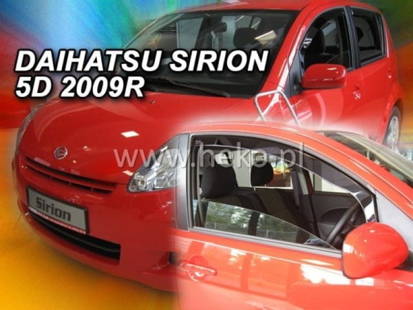 Ανεμοθραύστες Heko για Daihatsu Sirion II (2005-2010)/ Subaru Justy (2007-2011) 5 πορτο - 2 τμχ. εμπρός Ανεμοθραύστες Heko για Daihatsu Sirion II (2005-2010)/ Subaru Justy (2007-2011) 5 πορτο - 2 τμχ. εμπρός