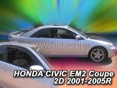Ανεμοθραύστες Heko για Honda Civic VII (2001-2005) coupe - 2 τμχ. Ανεμοθραύστες Heko για Honda Civic VII (2001-2005) coupe - 2 τμχ.