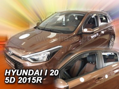Ανεμοθραύστες Heko για Hyundai i20 II (2015-2019) 5 πορτο - 4 τμχ. εμπρός και πίσω Ανεμοθραύστες Heko για Hyundai i20 II (2015-2019) 5 πορτο - 4 τμχ. εμπρός και πίσω