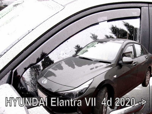 Ανεμοθραύστες Heko για Hyundai Elantra VII (2020+) sedan - 2τμχ. εμπρός