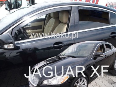 Ανεμοθραύστες Heko για Jaguar XF (2007-2015) sedan - 4 τμχ. εμπρός και πίσω