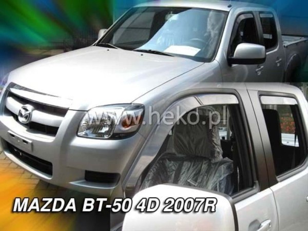 Ανεμοθραύστες Heko για Mazda BT-50 (2007+) 4 πορτο - 4 τμχ. εμπρός και πίσω Ανεμοθραύστες Heko για Mazda BT-50 (2007+) 4 πορτο - 4 τμχ. εμπρός και πίσω