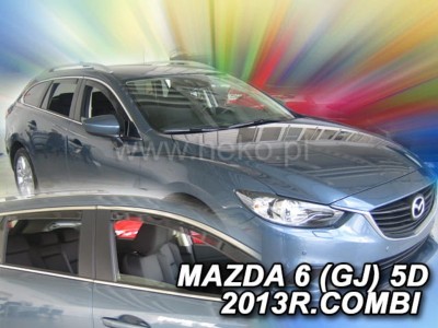 Ανεμοθραύστες Heko για Mazda 6 III (2013-2024) combi - 4 τμχ. εμπρός και πίσω