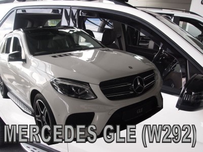 Ανεμοθραύστες Heko για Mercedes ML W166 (2011+) / GLE W292 (2016-2019) 5 πορτο - 4 τμχ. εμπρός και πίσω
