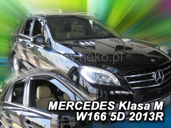 Ανεμοθραύστες Heko για Mercedes ML W166 (2011+) / GLE W292 (2016-2019) 5 πορτο - 4 τμχ. εμπρός και πίσω Ανεμοθραύστες Heko για Mercedes ML W166 (2011+) / GLE W292 (2016-2019) 5 πορτο - 4 τμχ. εμπρός και πίσω