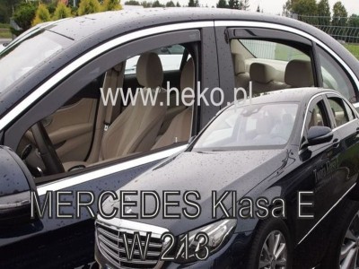 Ανεμοθραύστες Heko για Mercedes E-Class W213 (2016-2023) sedan - 4 τμχ. εμπρός και πίσω