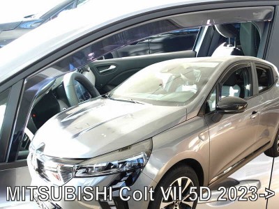 Ανεμοθραύστες Heko για Mitsubishi Colt (2023+) - 2τμχ. εμπρός