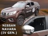 Ανεμοθραύστες Heko για Nissan Navara D23 (2014+) 4 πορτο - 2 τμχ. εμπρός