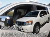 Ανεμοθραύστες Heko για Nissan Armada CWA60 (2004-2016) - 4 τμχ. εμπρός και πίσω