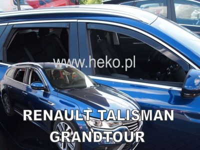 Ανεμοθραύστες Heko για Renault Talisman Grandtour (2015-2024) - 4 τμχ εμπρός και πίσω