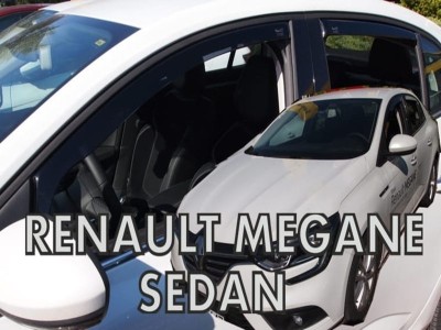 Ανεμοθραύστες Heko για Renault Megane IV sedan grandcoupe (2016-2024) 4 πορτο - 4 τμχ. εμπρός και πίσω