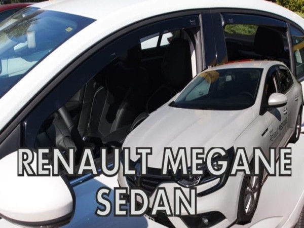 Ανεμοθραύστες Heko για Renault Megane IV sedan grandcoupe (2016-2024) 4 πορτο - 4 τμχ. εμπρός και πίσω Ανεμοθραύστες Heko για Renault Megane IV sedan grandcoupe (2016-2024) 4 πορτο - 4 τμχ. εμπρός και πίσω